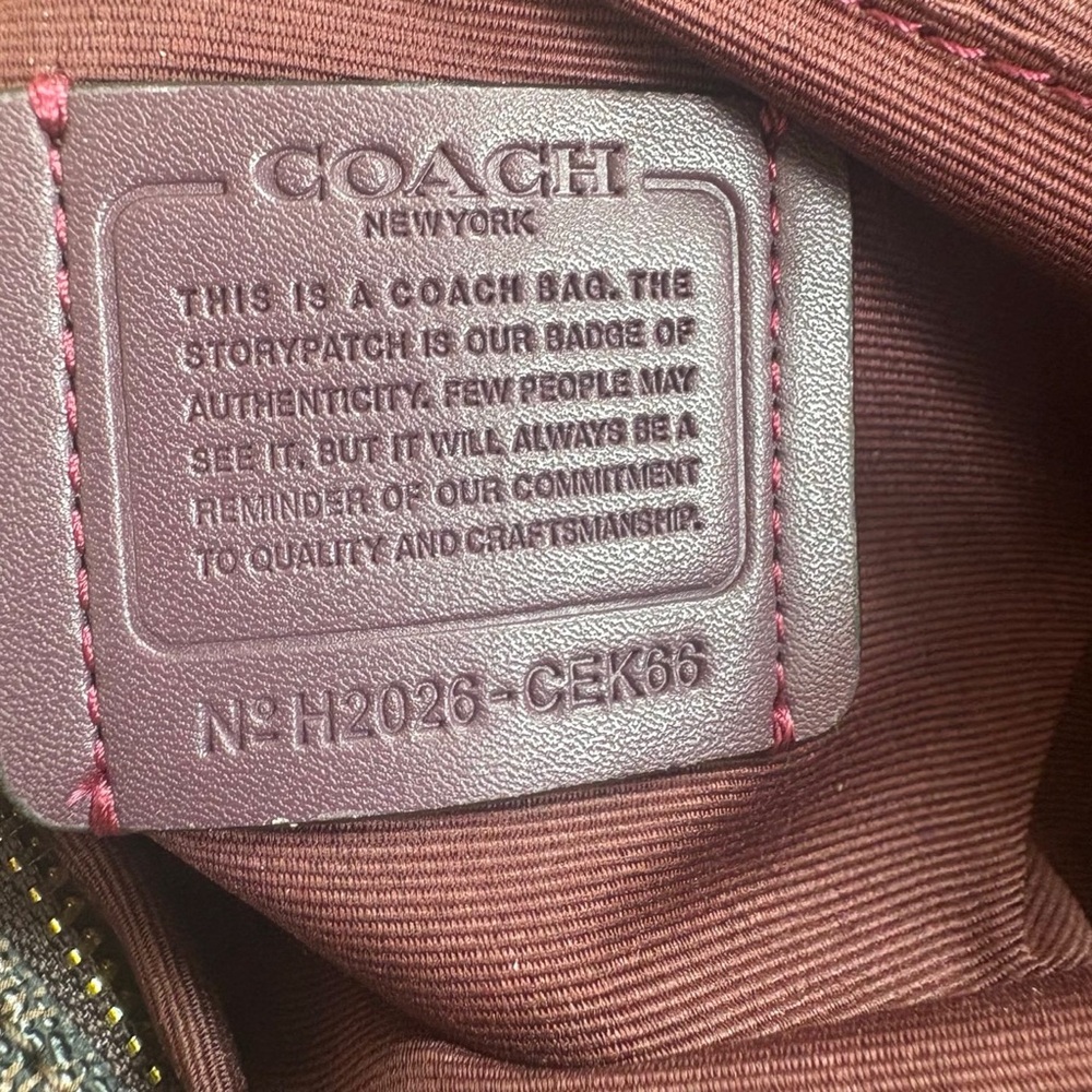 Coach crossbody bag shoulder bag - Picture 7 of 8
